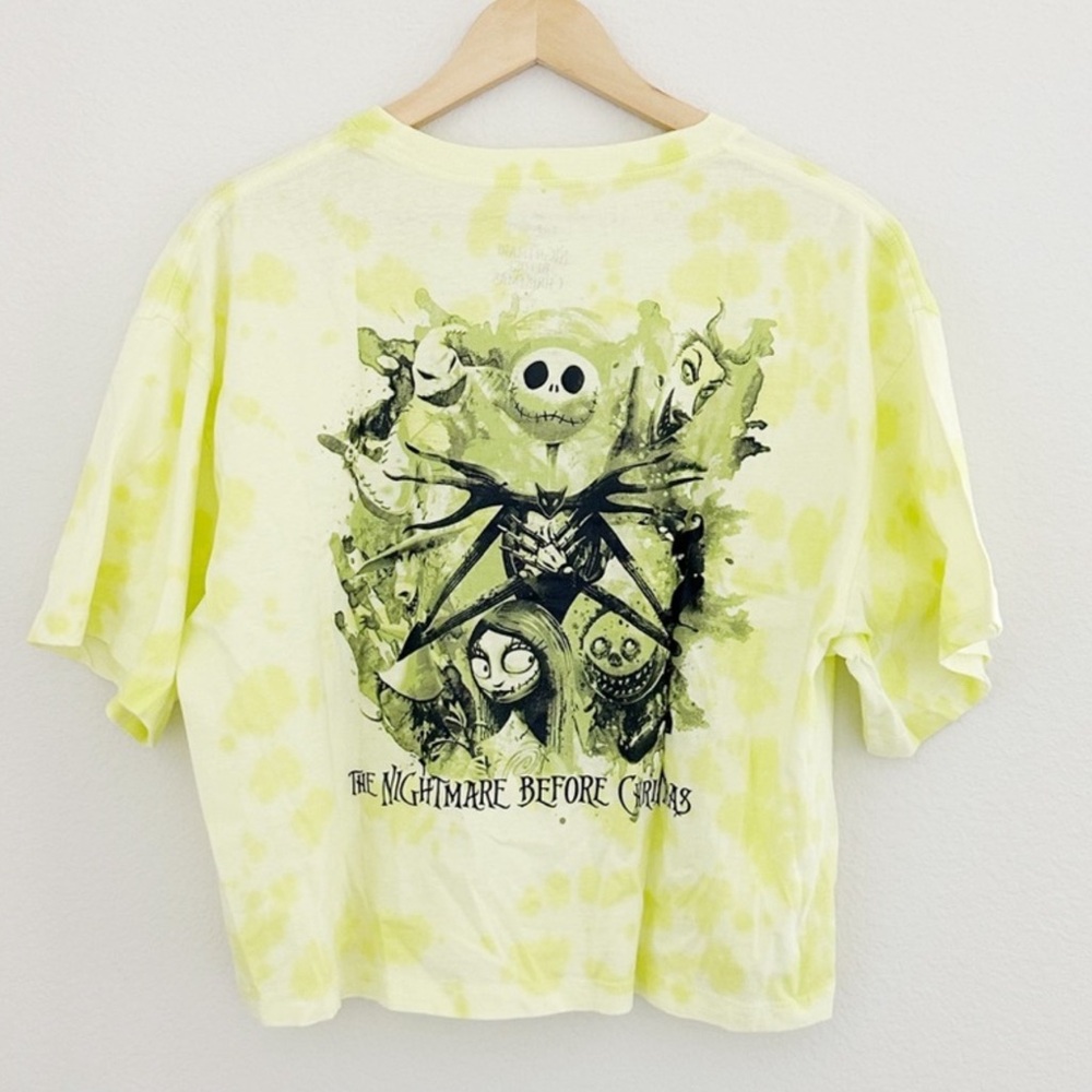 The Nightmare Before Christmas Cropped Graphic Tee - Picture 2 of 6